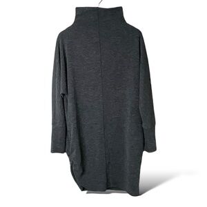 AYRTIGHT Stretch Poly / Rayon / Spandex Knit Long Sleeve Grey Tunic / Dress XS